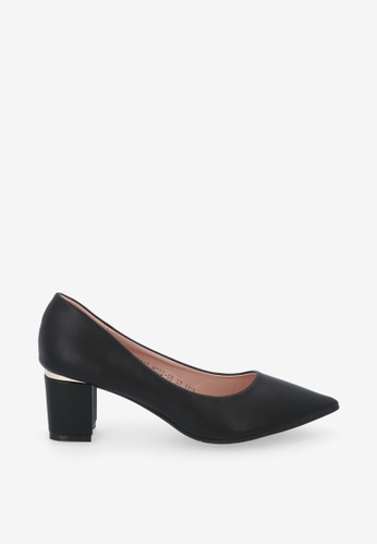 Buy Carlo Rino Black 2 Your A Game Pointed Toe Heels Online Zalora Malaysia