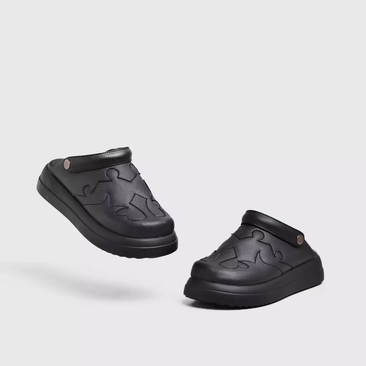 Riley Mules Black
