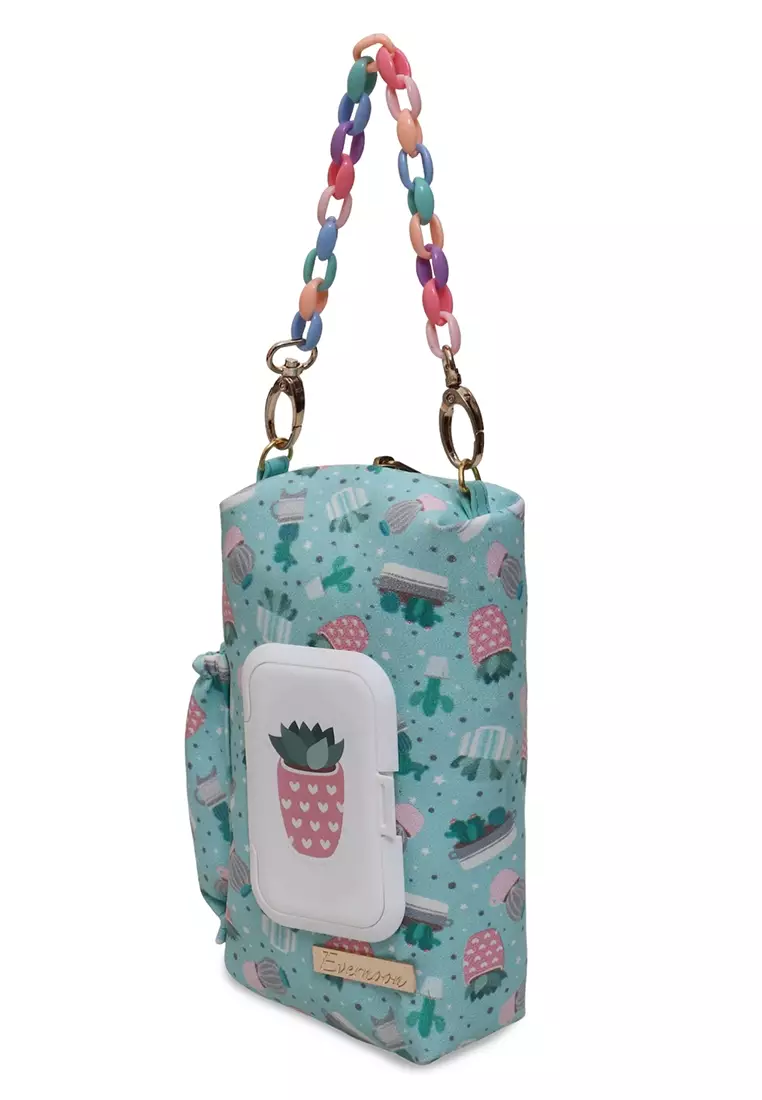 Firda Kantong Tisu 3 IN 1 Desain Simple Multi Color Dan Gambar Unik - Tosca Rantai