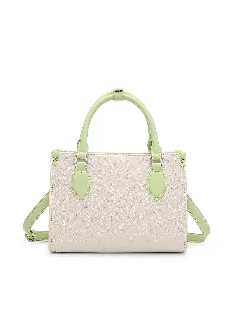 Women's Top Handle Bag / Sling Bag / Crossbody Bag (Tas Selempang / Tas Tangan) - Hijau