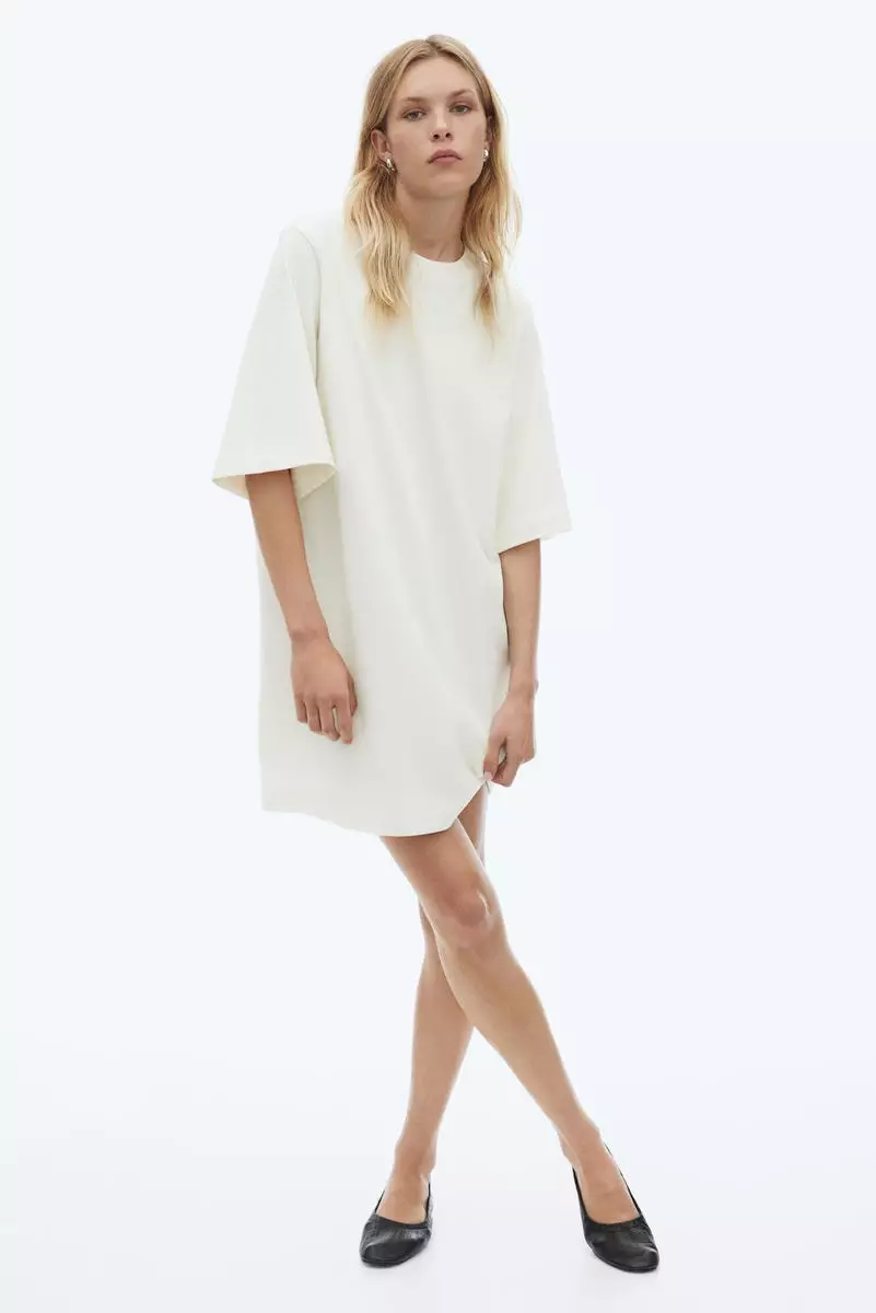Cotton T-shirt dress