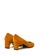 House of Avenues yellow Ladies Classic Suede Heel Pumps 5291 Yellow F58D1SHA89A04FGS_5