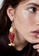 Sunnydaysweety red Shell Fish-Shaped Long Earrings A21032403RD 3A83FAC794292DGS_3