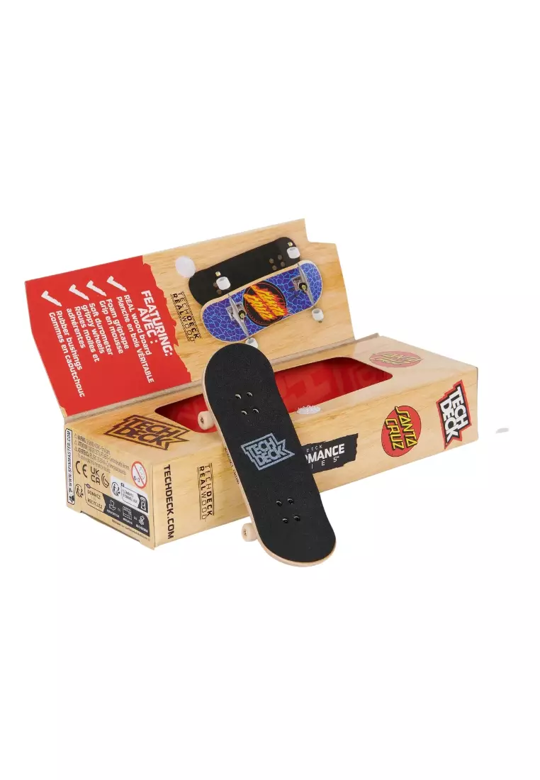 Tech Deck Performance Wood Board - Santa Cruz