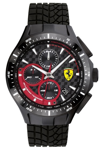 Scuderia Ferrari black Scuderia Ferrari Race Day Black Men's Watch (0830696) 3C189ACEDDB9ADGS_1