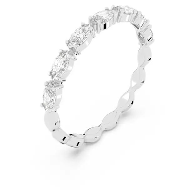 VITTORE:RING MARQUISE CZWH/RHS 55 - Silver