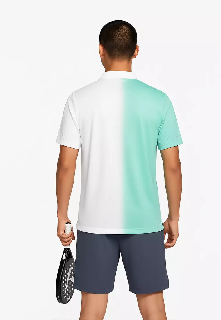 MSB07 Jersey Padel Pria Berkerah "aqua gradation" PoreTech