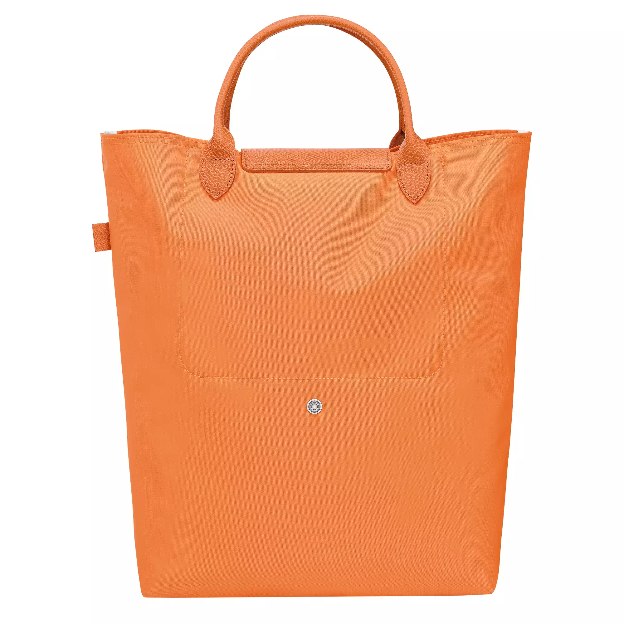 Le Pliage Green M Tote Bag - Orange