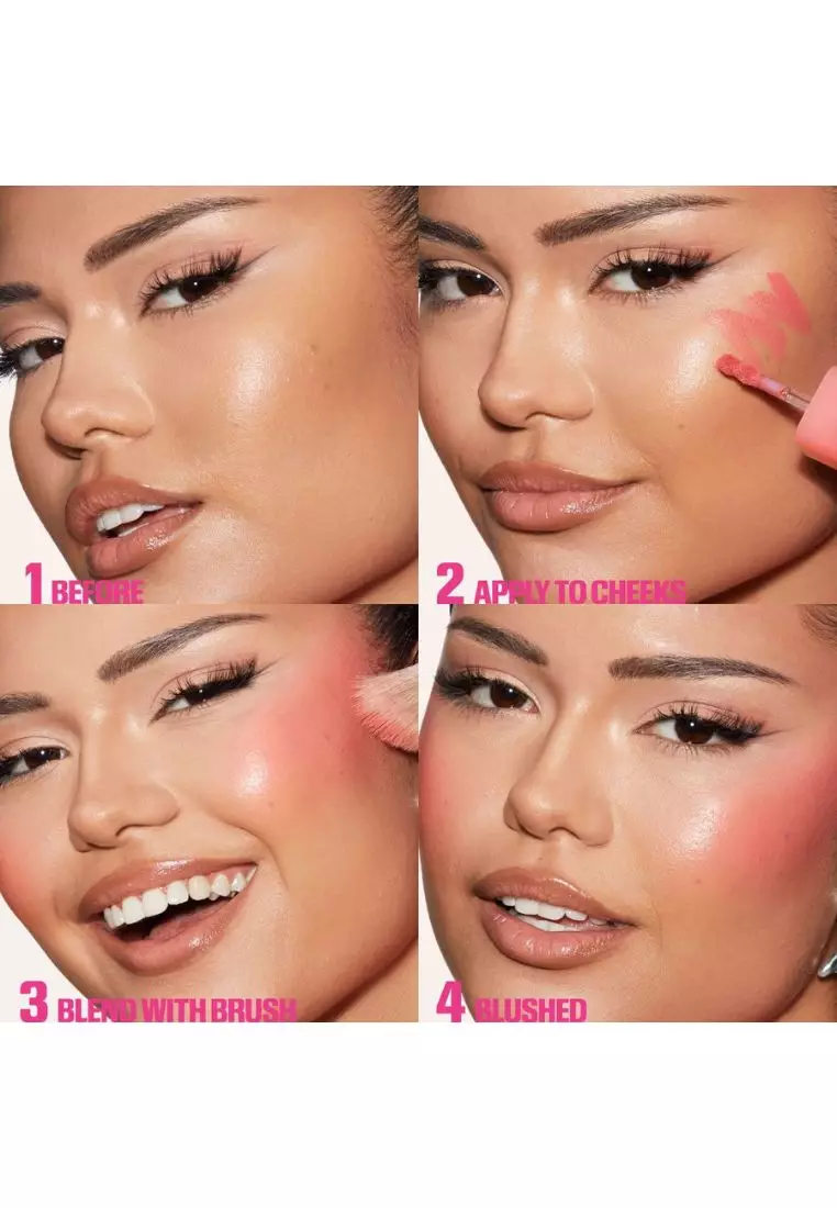 HUDA Beauty Blush Filter Soft Glow Liquid Blush Intense Guava