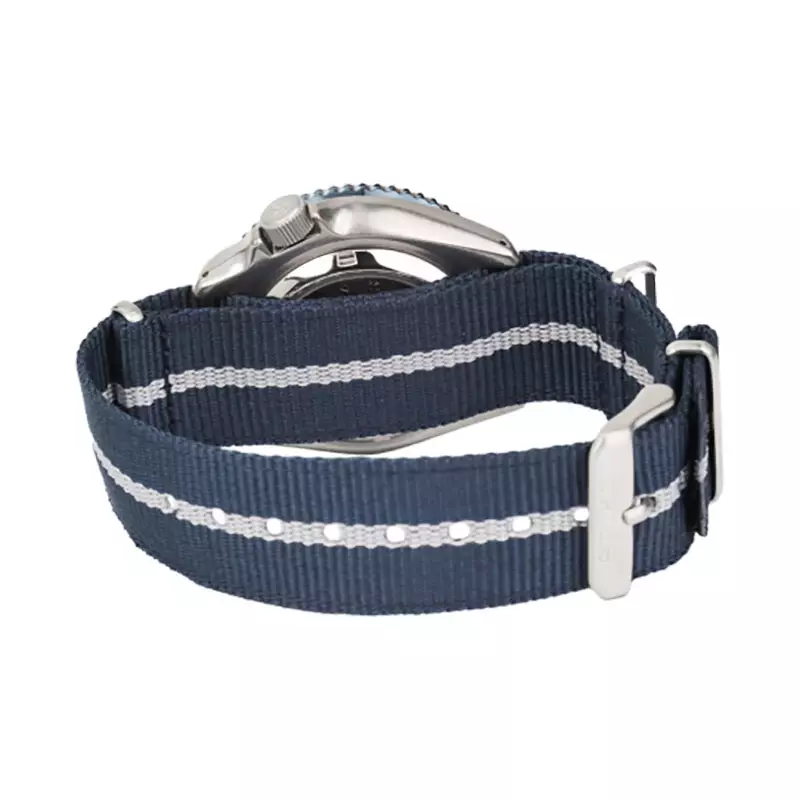 Jam Tangan Pria Seiko 5 Sports SRPF69K1 Naruto & Boruto Sasuke Uchiha Model Dual Tone Nylon Strap Limited Edition