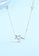 ZITIQUE silver Women's Hollowed Five-pointed Stars Necklace - Silver 3963CACD37EF06GS_2