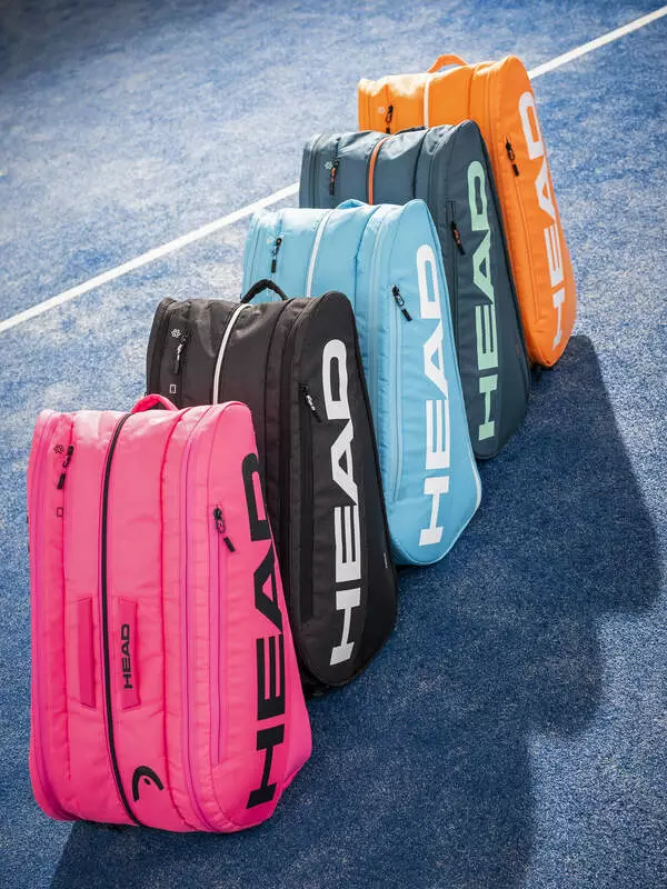 HEAD Padel Tour Bag L Orange 261316 - Tas Padel (Oranye)