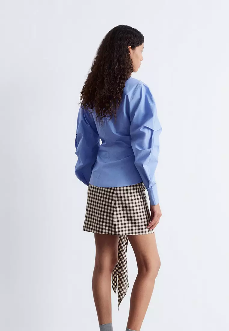 Asymmetrical Cotton Shirt