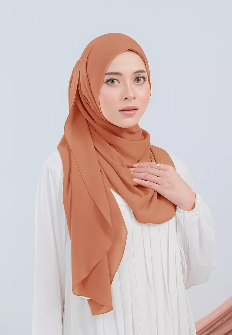 HIJAB INSTAN SABIYA - DUSTY BRICK