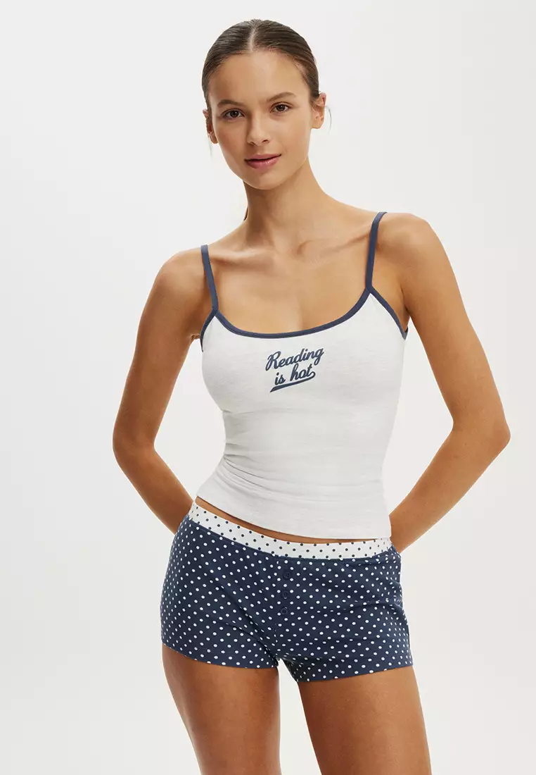 トップス Dreamy Camisole / Stone Gray Buy Cotton On Body Dreamy Soft Longline Cami Top 2026 Online | ZALORA