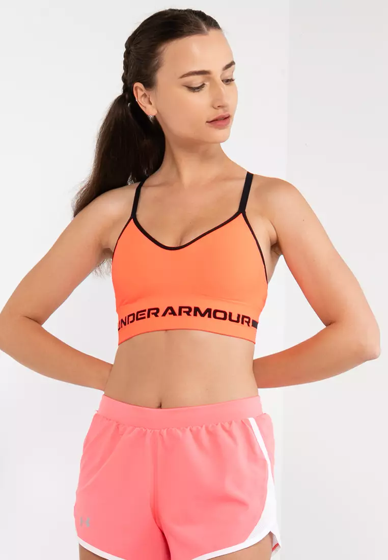 Buy Under Armour Seamless Low Long Bra Online