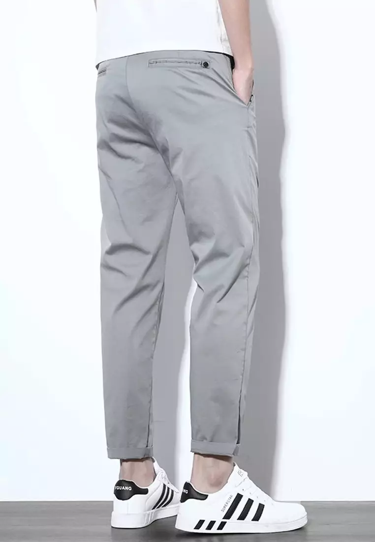 Man's Slim Ankle Suit Pants
