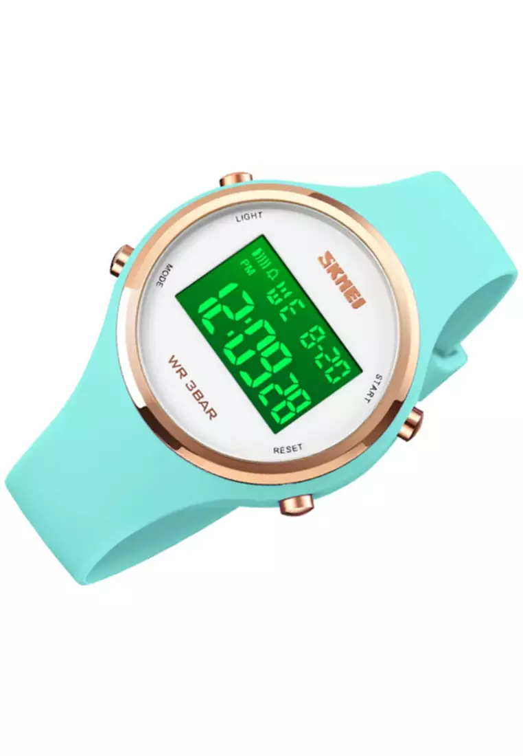 Jam Tangan Digital Wanita Waterproof Many Function Strap Tali Material Silicone BL15 ORIGINAL