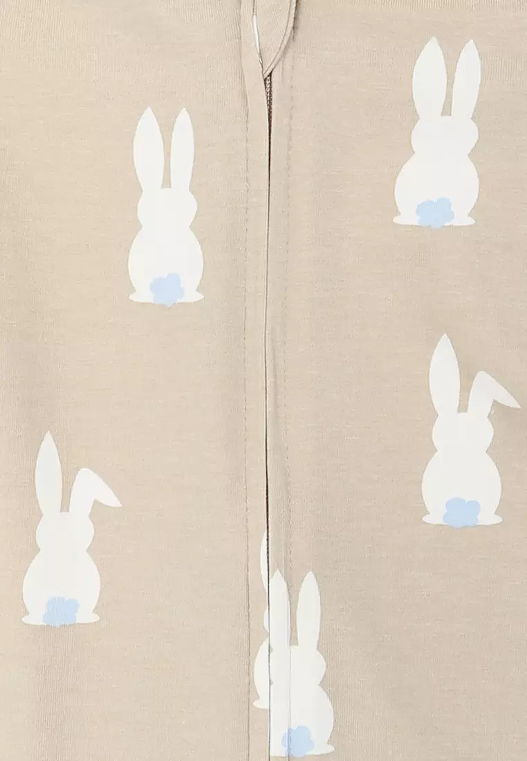 The Short Sleeves Zip Romper