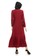 Evernoon red Natalia Dress Muslimah Wanita Long Sleeve Polos Design Casual Regular Fit - Maroon A7F1CAAA4F57D1GS_2