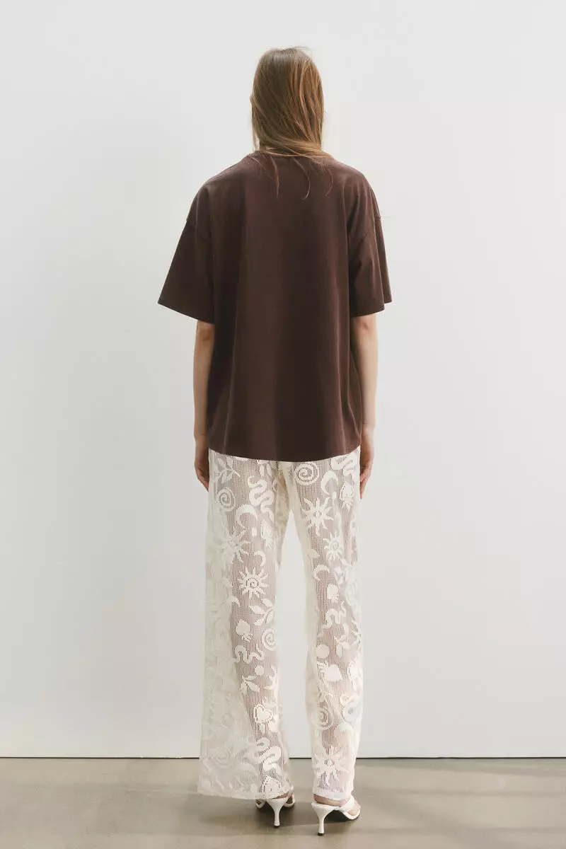 Oversized printed T-shirt