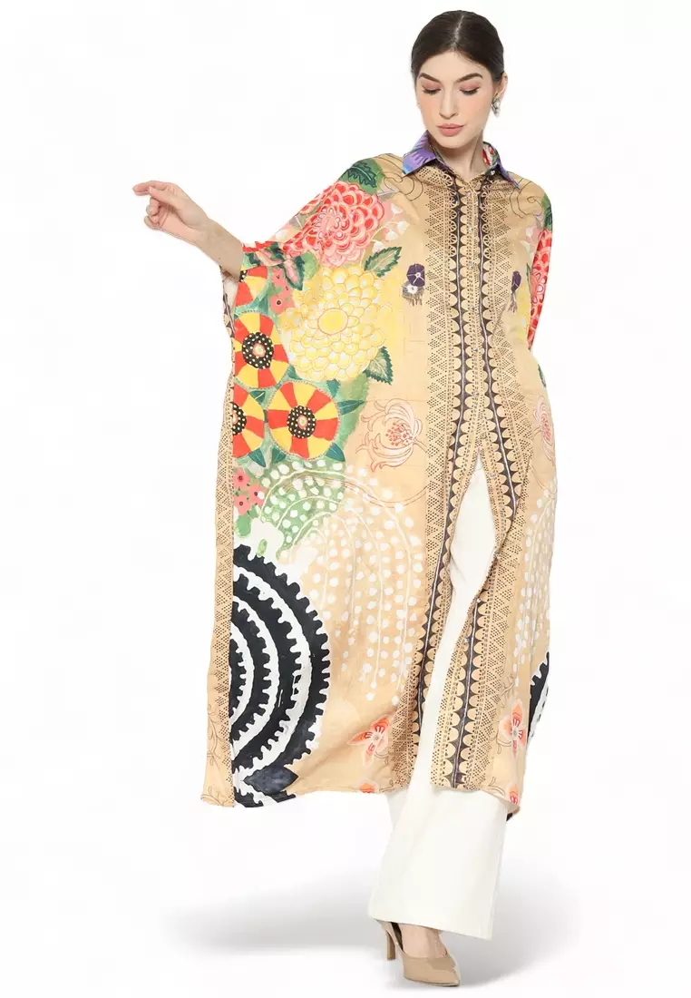 Kanzi Collared Kaftan