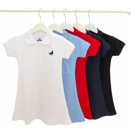 Polo Dress Anak Premium Big