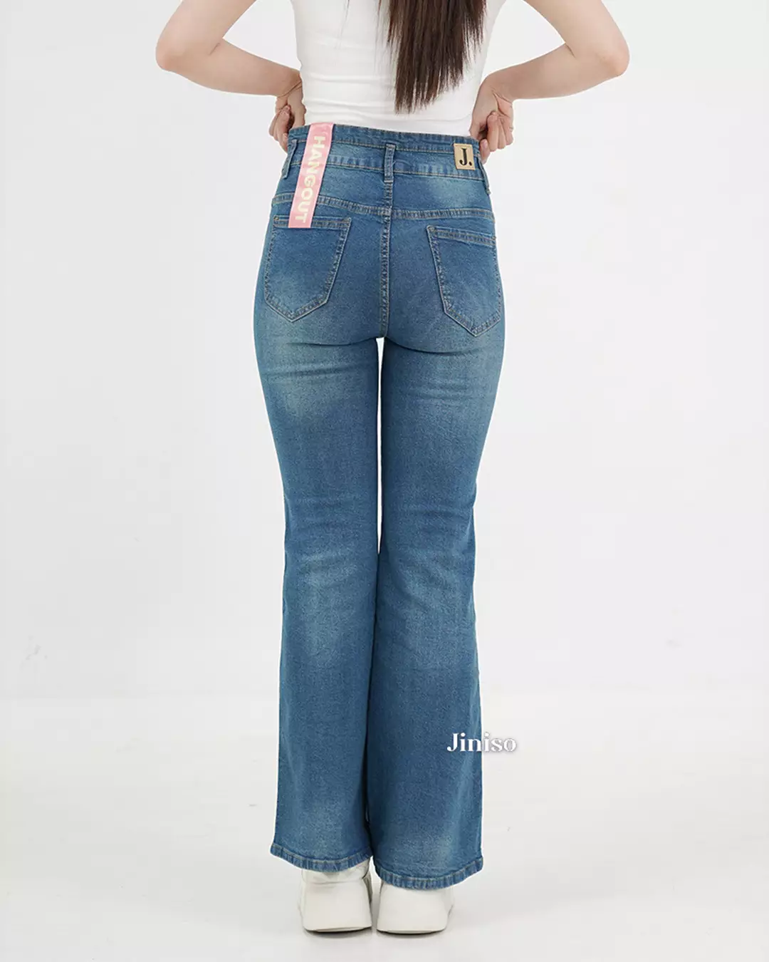 Ultra Highwaist Cutbray Stretch Jeans 630 HANGOUT