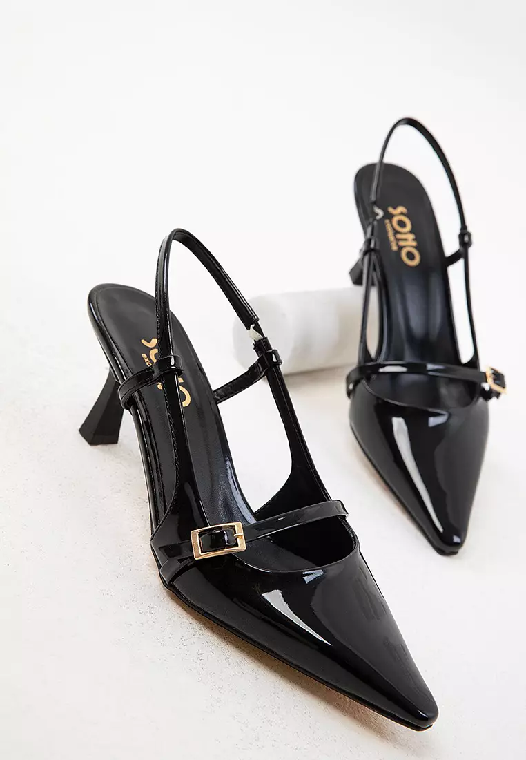 Slingback Strap Heels