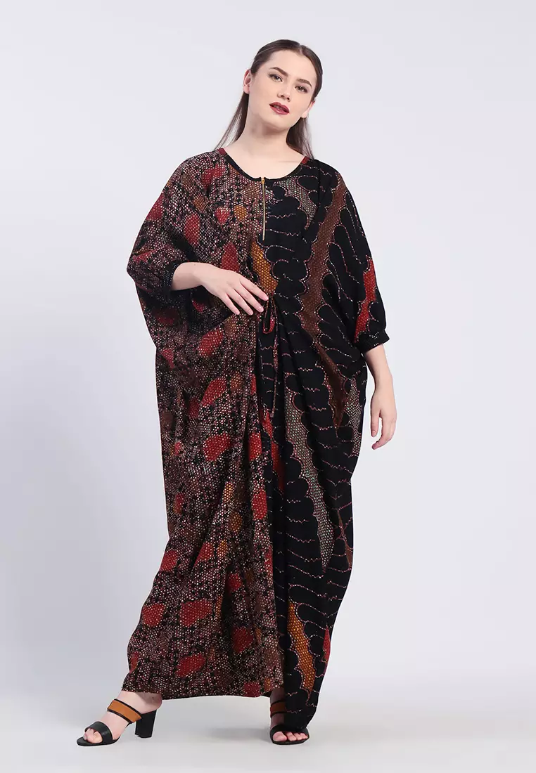 Batik Rizqina - Kaftan Seno Black Spider 2