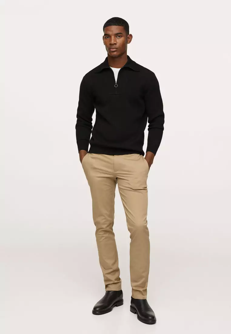 Slim Fit Chino Trousers