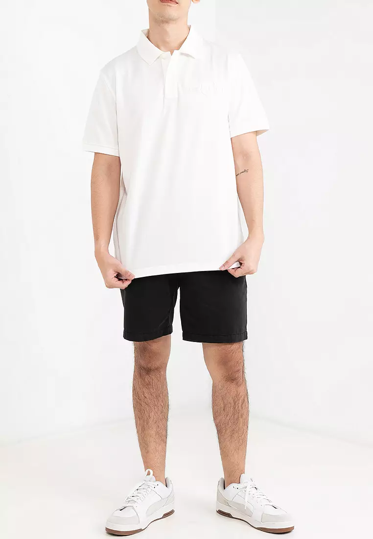 Tonal Shield Polo Shirt