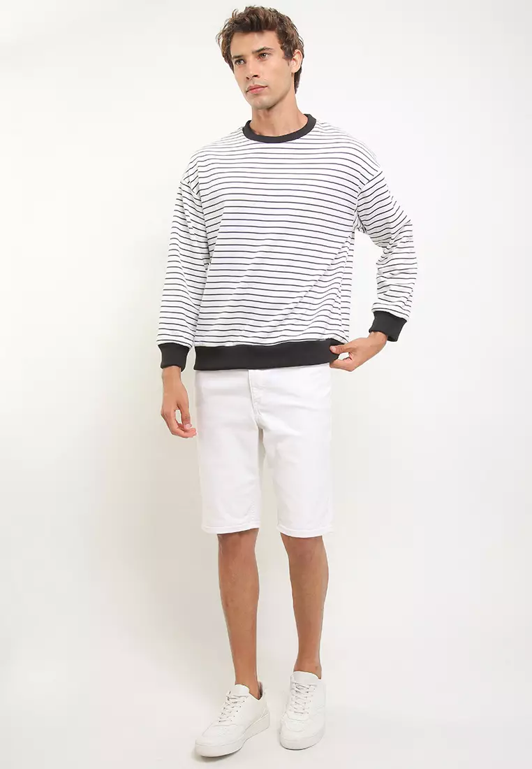 Sweater Lengan Panjang Long Sleeve Print