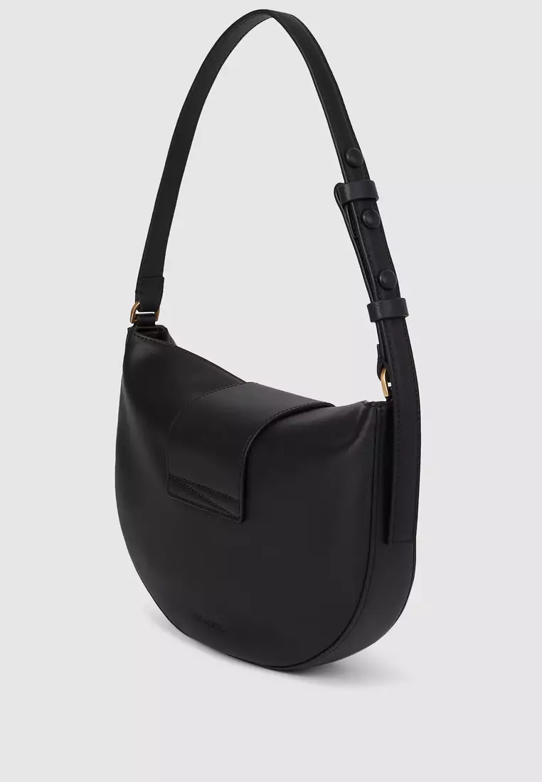 K/Signature Halfmoon Shoulder Bag
