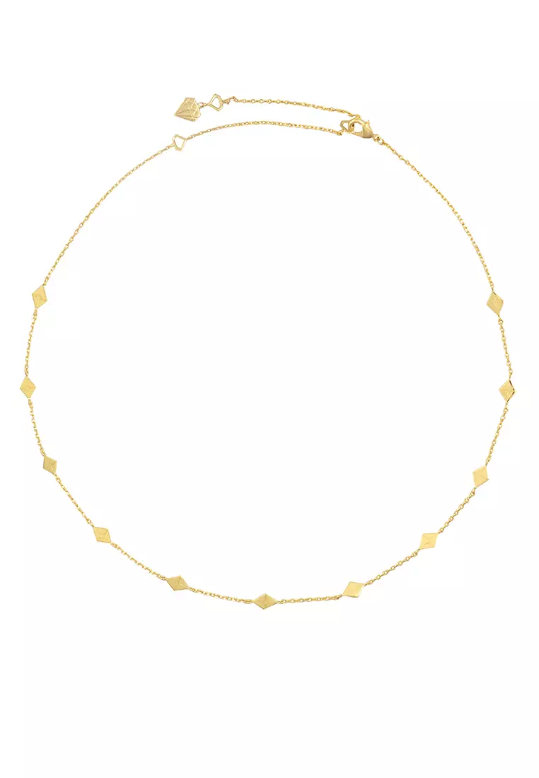 Zyia Gold Choker  Necklace
