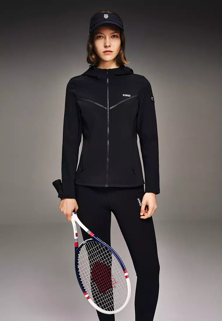 女裝 K-SWISS LOGO 連帽外套