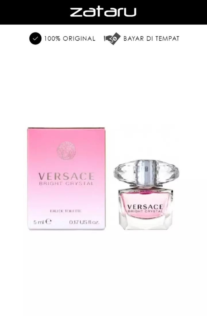 Versace Bright Crystal Woman (Miniatur) - 5 ML (Parfum Wanita)