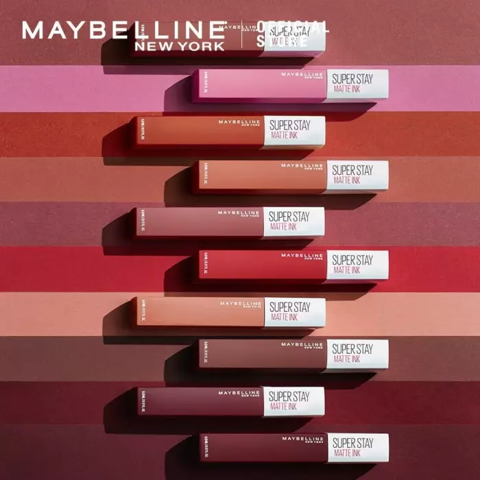 Maybelline Superstay Matte Ink City Liquid Lipstick Dancer