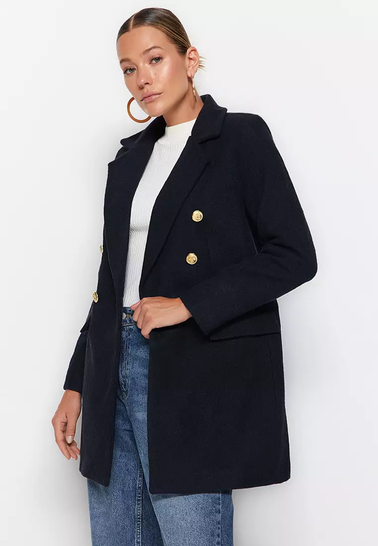Coat zalora new arrivals