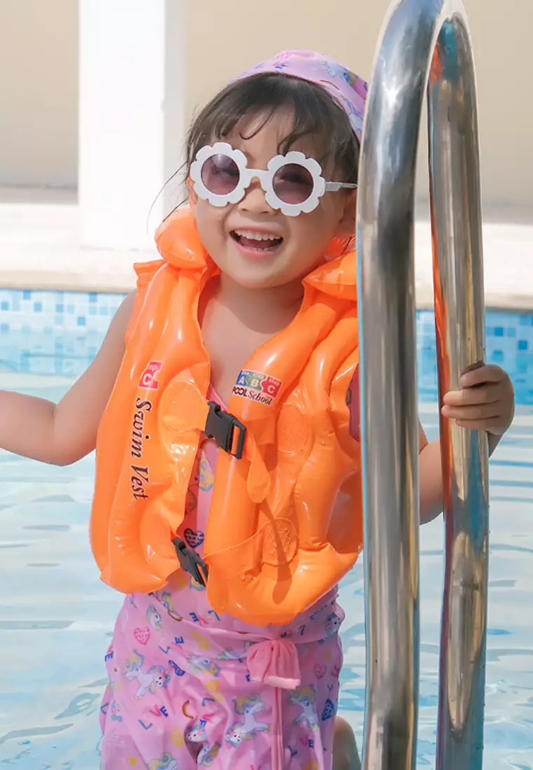 Wakakids Pelampung Renang Rompi Anak Swim Vest Venrc Kuning