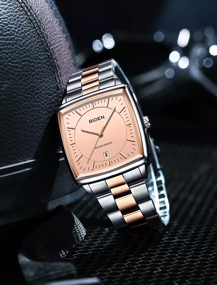 Jam Tangan Pria Original Full Luminous Kuarsa Jam Tangan Cowok Tali Stainless Steel Fashion Classic allrose