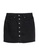 Old Navy black High Rise Comfort Button Front Skirt 5D723AA4B88321GS_4