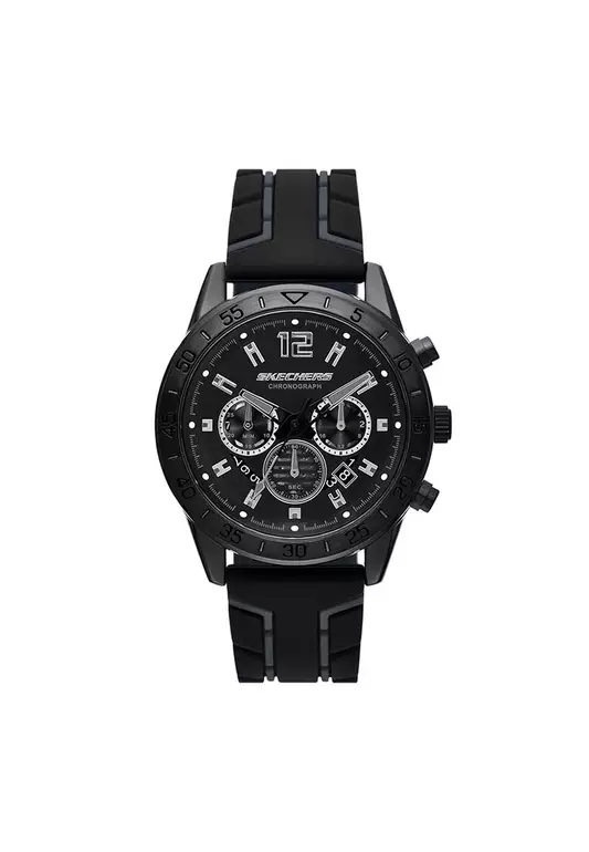 Kornblum Black Silicone Strap Analog Watch SKC-SR5216