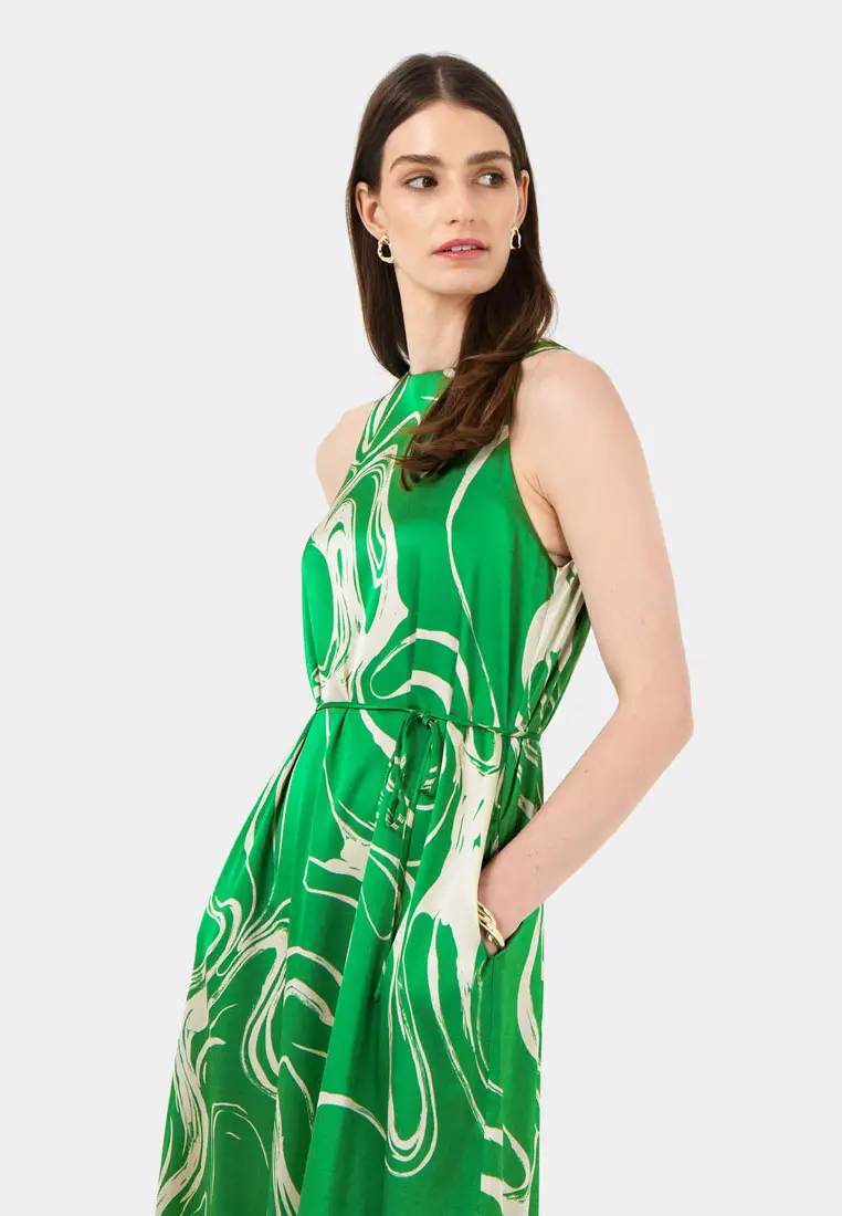 Gretchen Printed Midi Dress