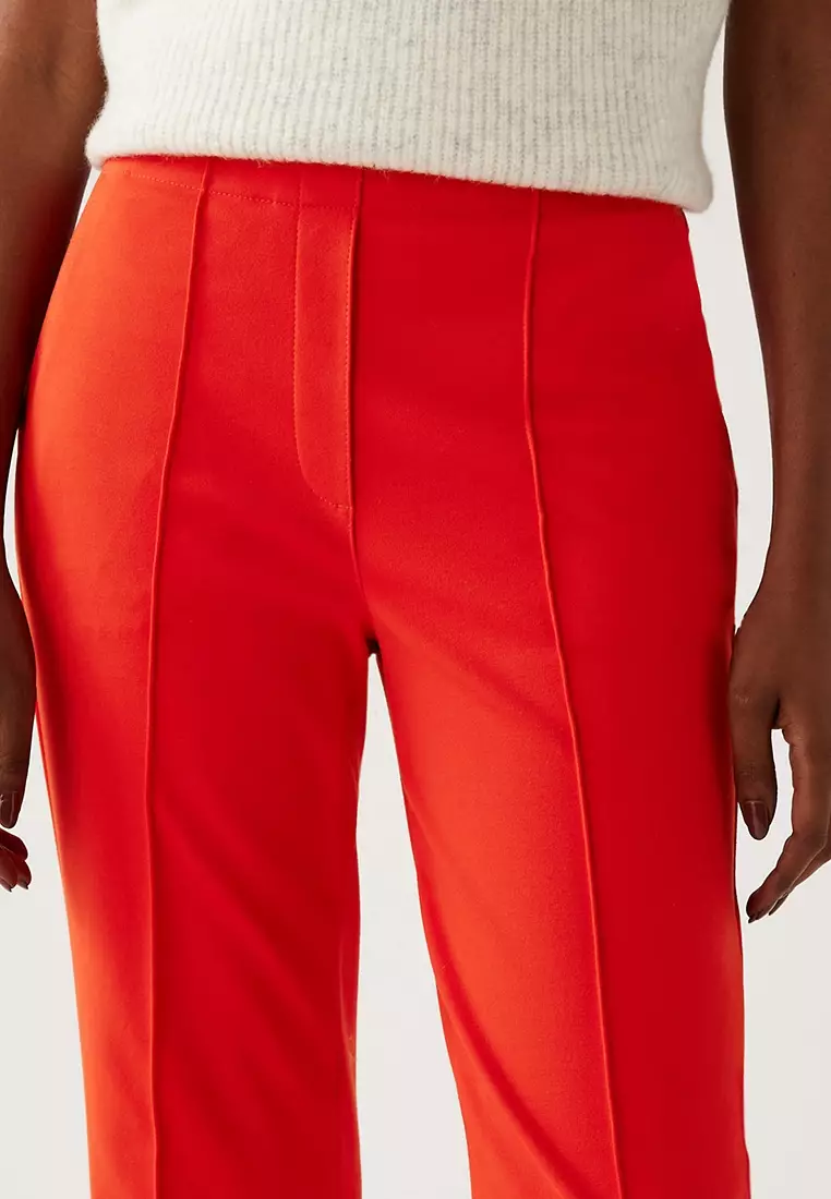Jersey Straight Leg Trousers