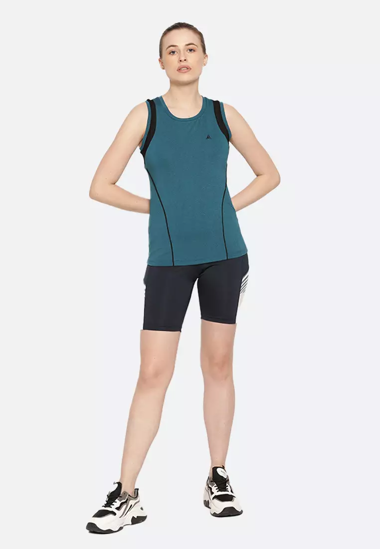 Teal Breathable Training/Running Tank Top