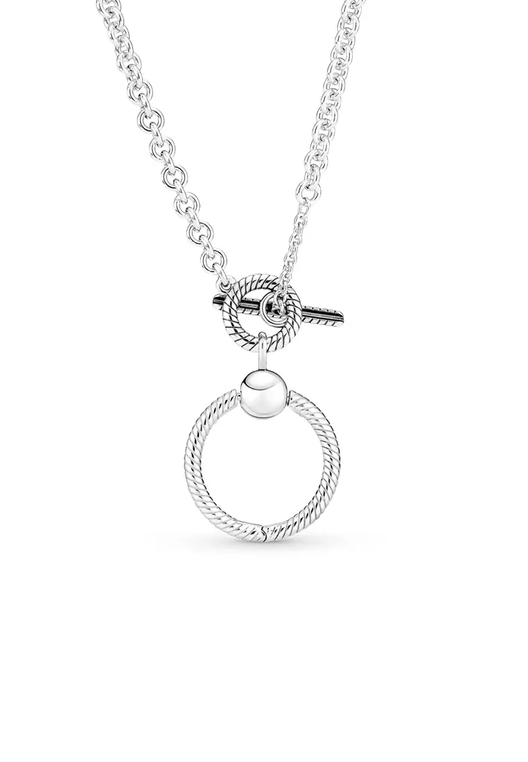 Pandora silver store pendant necklace