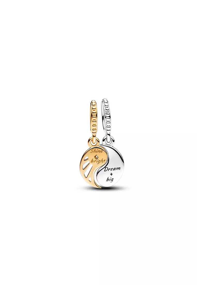 Buy Pandora Two-tone Splittable Sun Moon Dangle Charm 2025