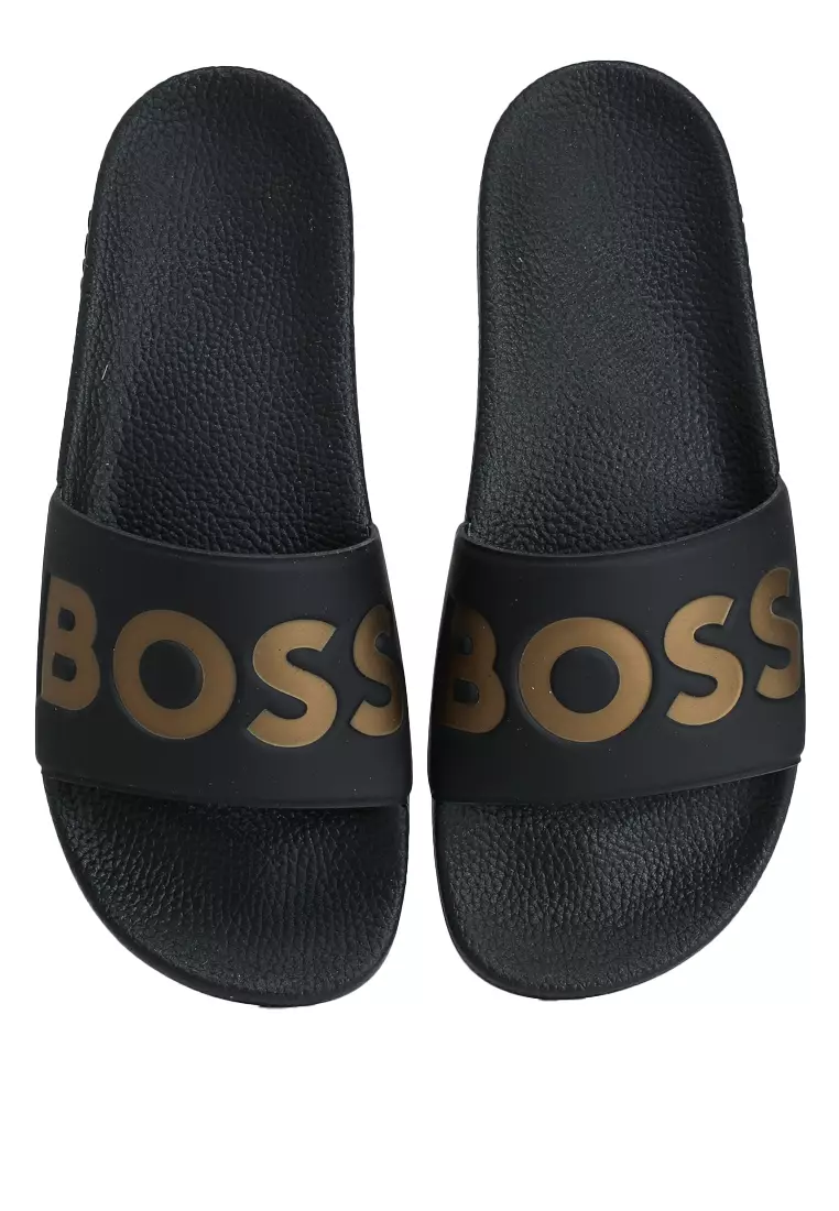 Logo Slide Sandals - BOSS Business