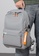 Lara grey Men's Plain Water-proof Wear-resistant Nylon Zipper Backpack - Grey 49373AC35117B5GS_6
